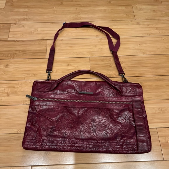 Matt & Nat Handbags - Matt & Nat Deep Red Vegan Leather Bag